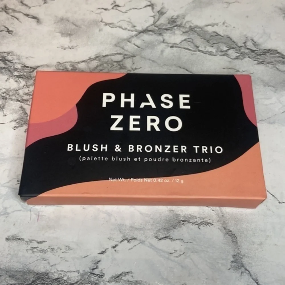 Phase Zero Blush and Bronzer‎ Trio New In Box